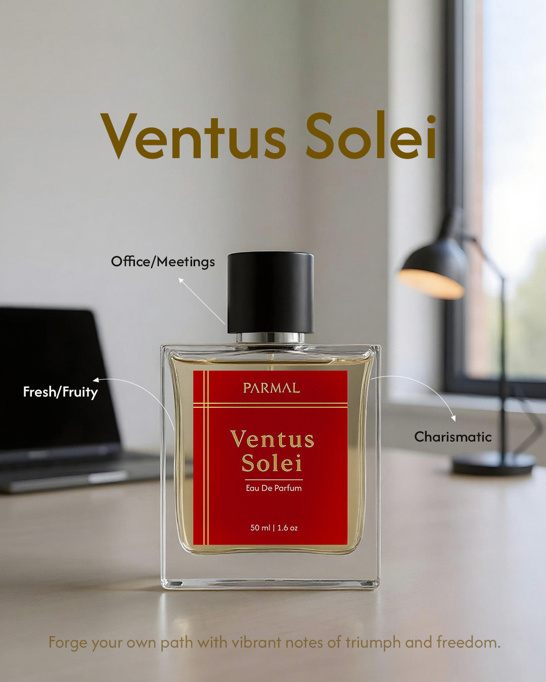 Ventus Solei Unisex Perfume EDP | Fresh, Fruity, woody